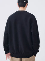 Pull Col Rond Oversize Homme