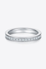 Bague Moissanite Mots Secrets