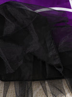 Robe Halloween Toile d'Araignée Col Claudine Fille