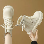 Bottines Style Rangers À Lacets