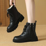 Bottines Style Rangers À Lacets