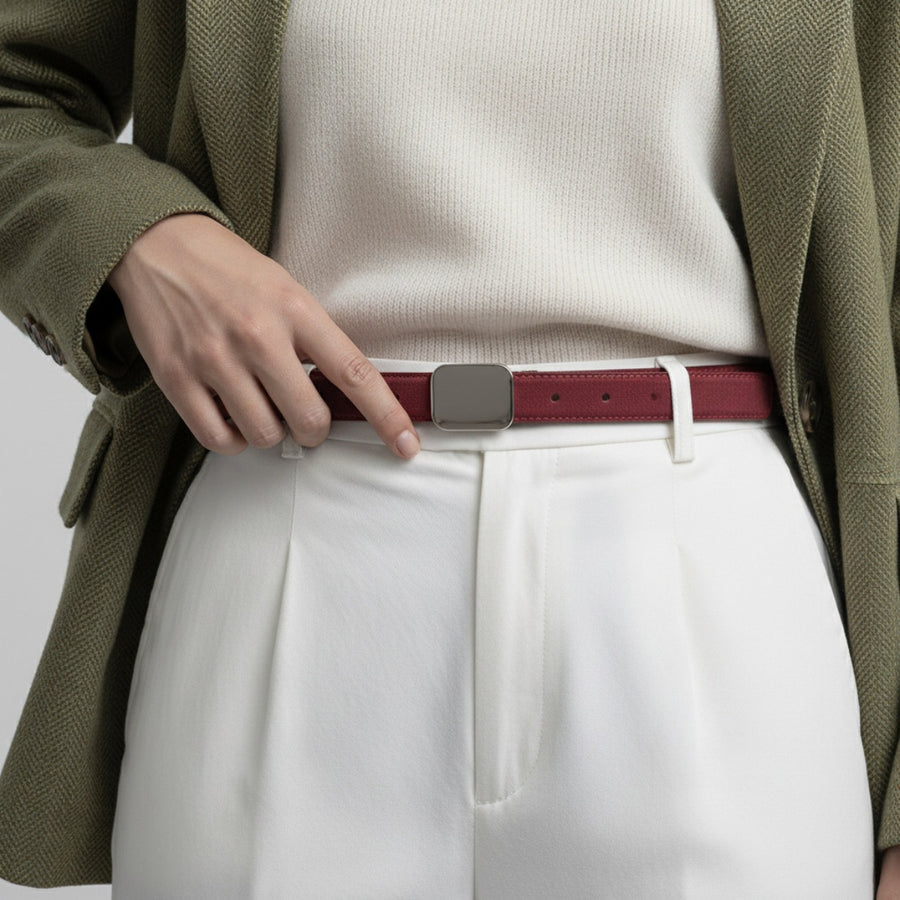 Ceinture Boucle Carrée