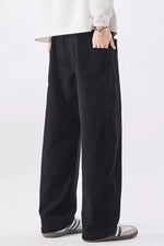 Coupe Ample Jean Taille À Cordon Homme