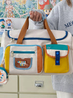 Sac Week-End Nylon Multipoches