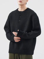 Pull Boutonné Bord-Côte Homme