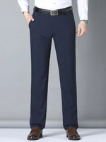 Pantalon Chino Ajusté Homme — Style Business Casual