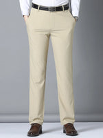 Pantalon Chino Ajusté Homme — Style Business Casual