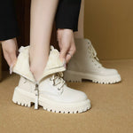 Bottines Style Rangers À Lacets