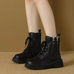 Bottines Style Rangers À Lacets