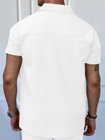 Polo Zippé Manches Courtes Homme