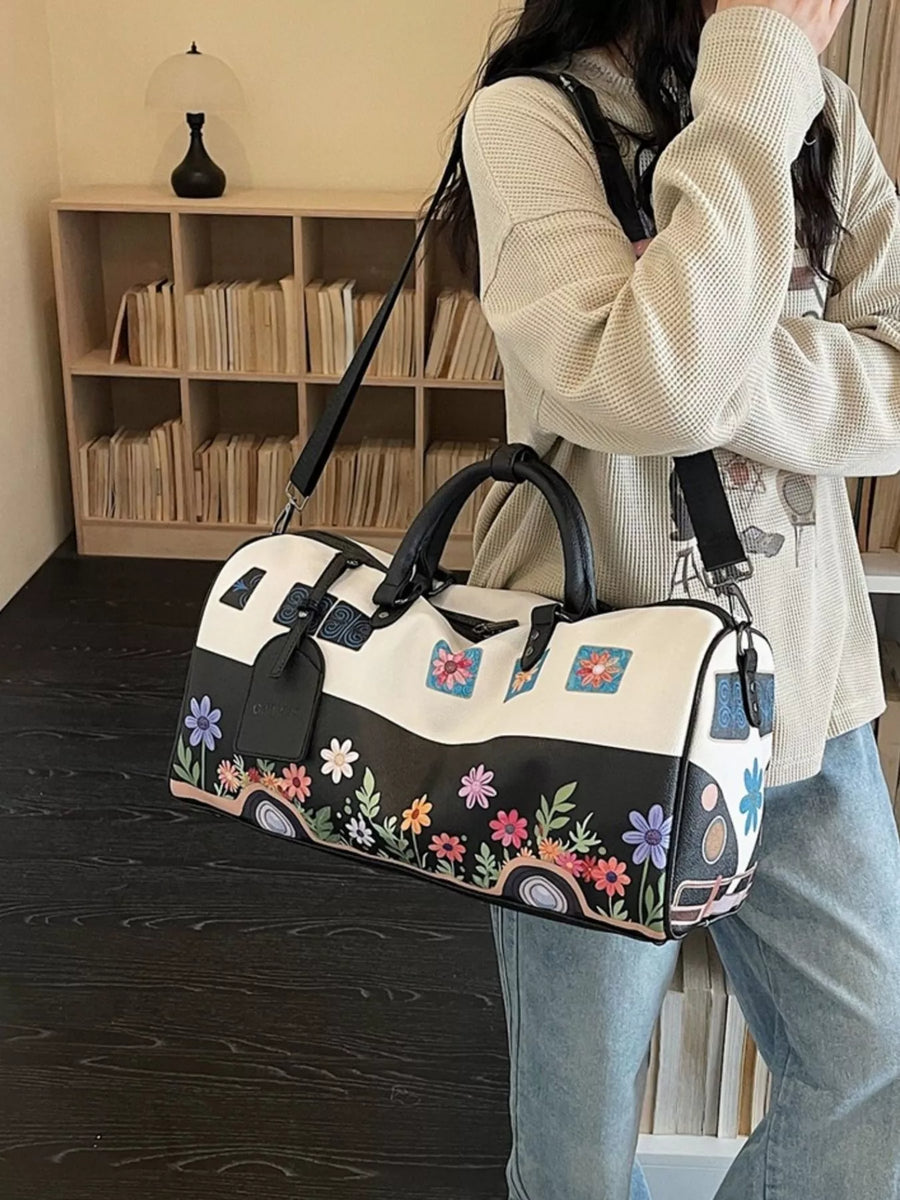Sac Week-End Imprimé Fleuri