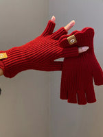 Gants Tricotés Sans Doigts
