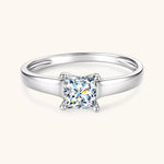 Bague Minimaliste Plaquée Argent