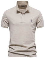 Polo Boutonné Manches Courtes Homme