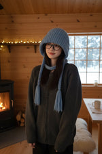 Bonnet Douillet Tricot Tressé