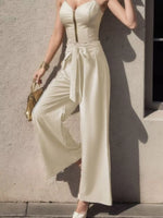 Pantalon Large Taille Haute