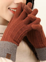 Gants Tricotés Chauds Tactiles
