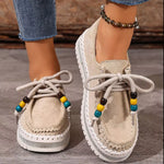 Mocassins Bout Rond Plateforme