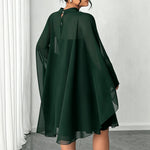 Ensemble Deux Pièces Femme Grande Taille : Blouse Col Rond & Robe Bustier