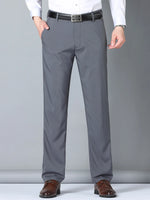 Pantalon Chino Ajusté Homme — Style Business Casual