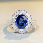 Bague Fleur Argent 925