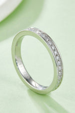 Bague Moissanite Mots Secrets