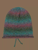 Bonnet Tricoté Coloré Tie-and-Dye
