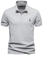 Polo Boutonné Manches Courtes Homme