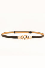 Ceinture Fine Simili Cuir