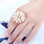 Bague Amas De Perles
