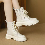 Bottines Style Rangers À Lacets