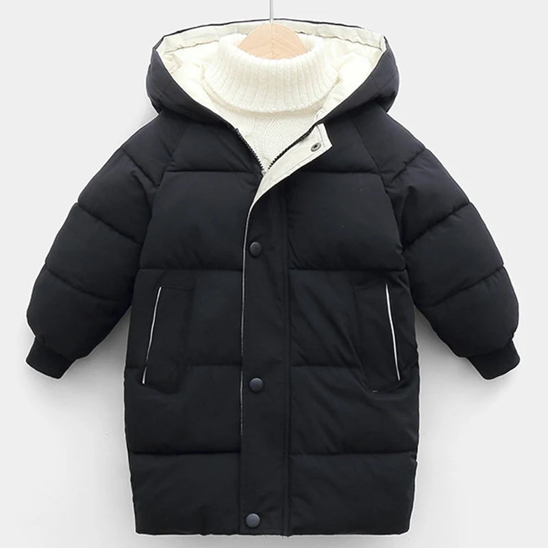 Manteau Garçon à Capuche - Doublure Chaude