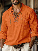 Chemise Liquette en Lin à Col Lacé — Style Riviera & Élégance Évasion