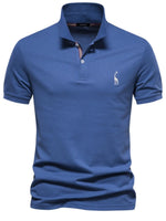 Polo Boutonné Manches Courtes Homme