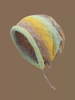 Bonnet Tricoté Coloré Tie-and-Dye