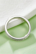 Bague Moissanite Mots Secrets