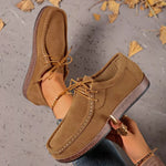 Mocassins Bout Rond À Lacets