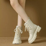 Bottines Style Rangers À Lacets