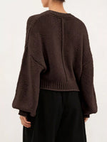 Pull Oversize Grosse Maille