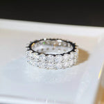 Bague Moissanite Argent 925