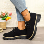 Mocassins À Lacets Plateforme