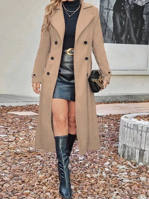 Trench Long Croisé