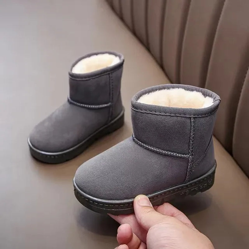 Bottes de Neige Enfant - Doublure Peluche Antidérapante