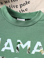 Ensemble T-Shirt " Mama's Boy " & Short Garçon