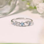 Bague Zircon Serti Étoile