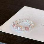 Bague Perle & Cristal