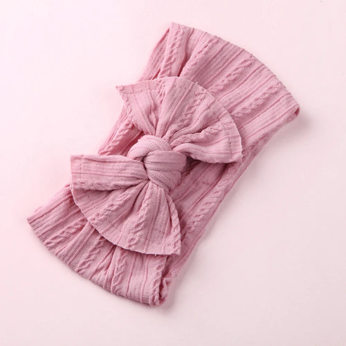 Headband Bébé en Nylon - Turban Tricoté