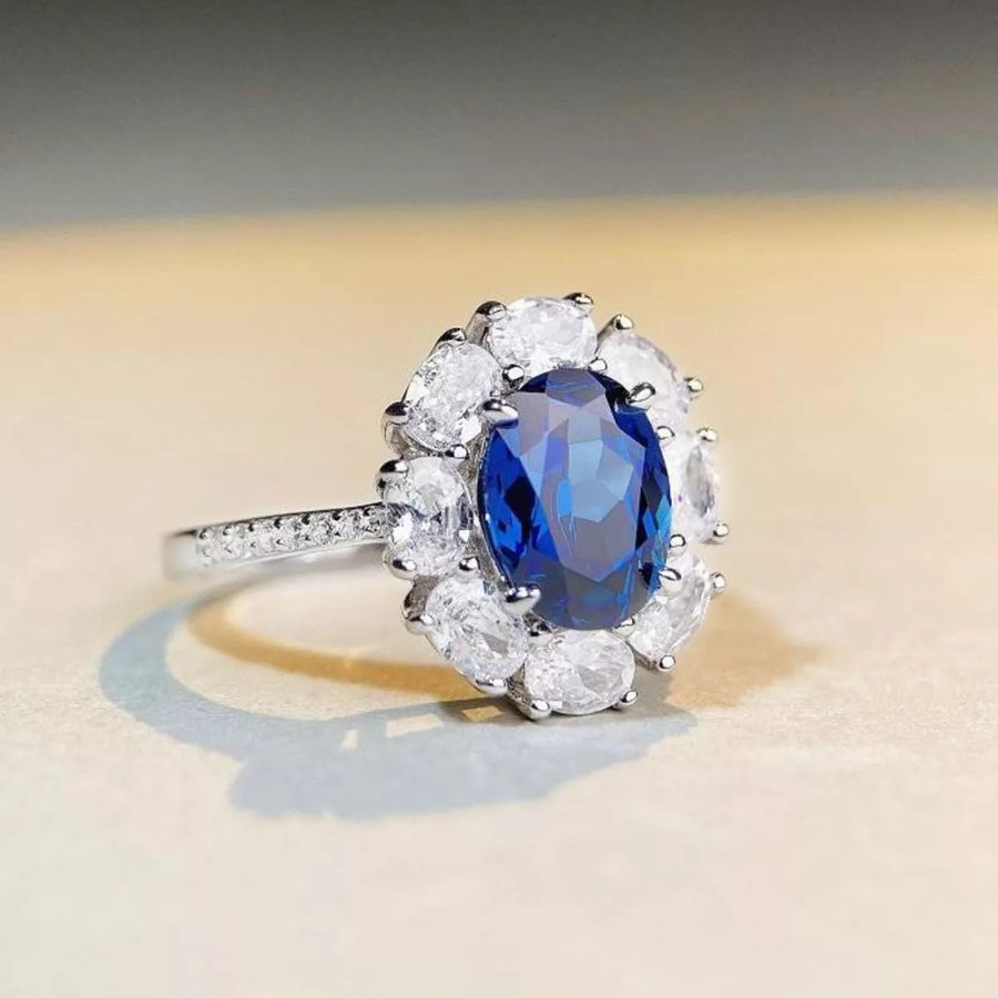Bague Fleur Argent 925