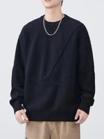 Pull Col Rond Oversize Homme