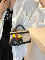 Sac À Main Poignée Haute & Bandoulière Amovible